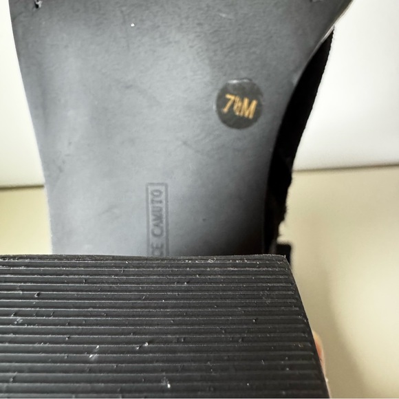 Vince Camuto Madolee Over The Knee Black Suede Boots Size 7.5 - Picture 13 of 14